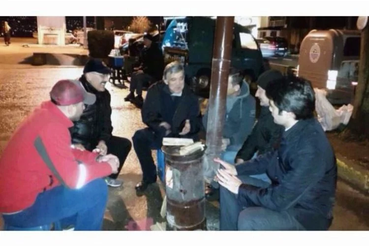 Abdullah Gül'e seyyar satıcıdan sürpriz davet