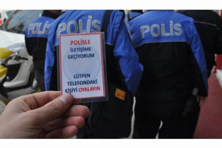 Bursa polisinden telefon dolandırıcılarına karşı ilginç önlem
