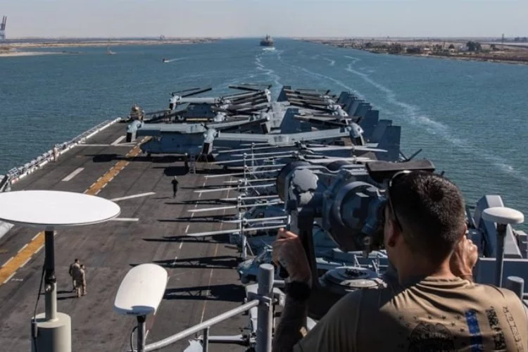 ABD tetikte: Orta Doğu'ya savaş gemileri gönderdiler