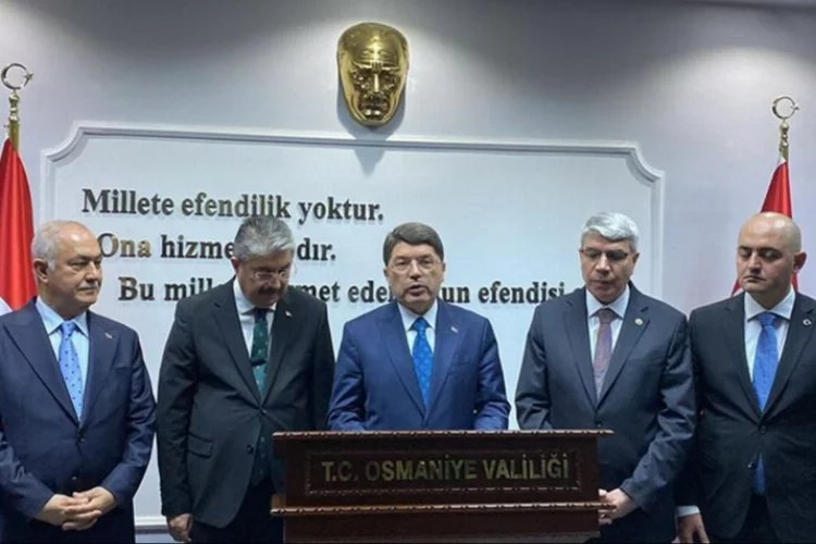 Adalet Bakanı Yılmaz Tunç, Osmaniye'de temaslarda bulundu