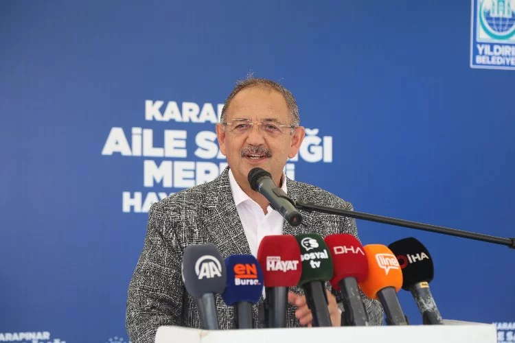 AK Parti'li Özhaseki, Bursa Karapınar Aile Sağlığı Merkezi açılışına katıldı