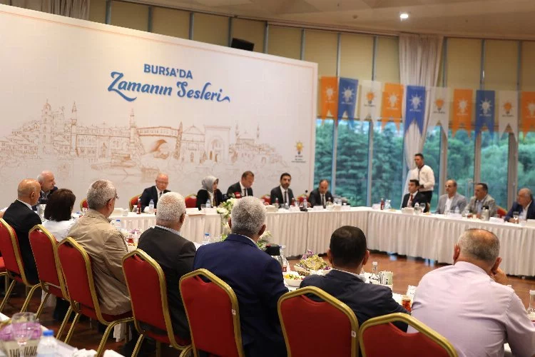 AK Parti'li Zengin, Bursa'da hemşehri derneklerinin temsilcileriyle buluştu