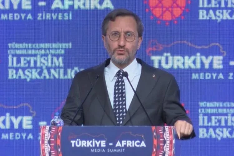 Altun Türkiye - Afrika Medya Zirvesi'nde konuştu