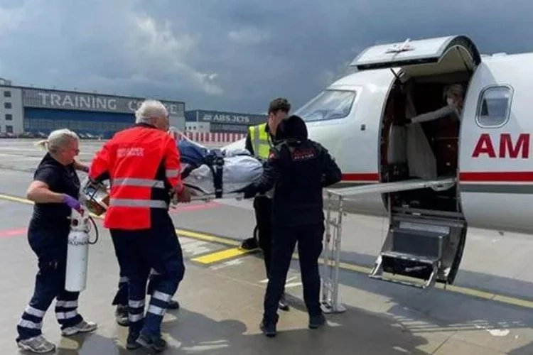 Bakanlık, Çekya’da rahatsızlanan Türk öğrenci için ambulans uçak gönderdi