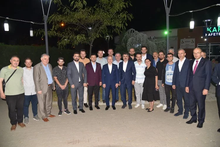 Başkan Gürkan Bursa’nın zenginlikleri ile buluşmalarını sürdürüyor