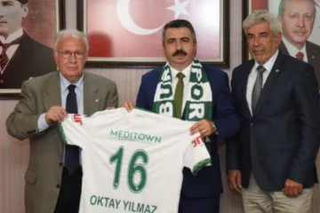 Başkan Yılmaz'dan Bursaspor'a destek sözü