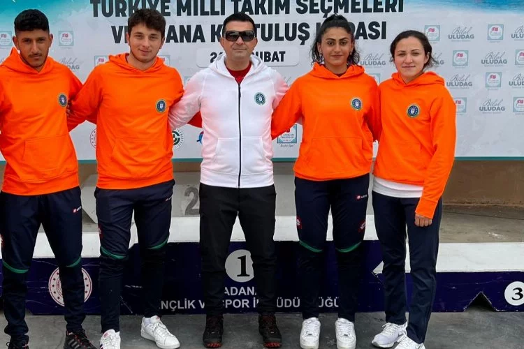Bursa Büyükşehir Belediyespor Kulübü'nün 4 sporcusuna milli davet!