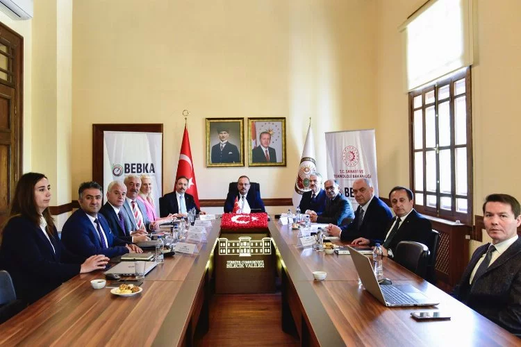 Bursa'da BEBKA yönetim kurulu toplandı