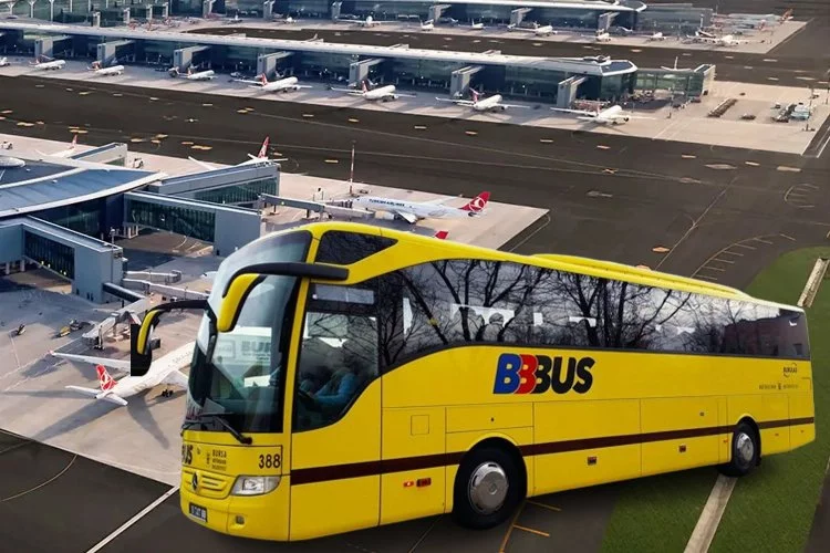 Bursa'da bir devrin sonu: BBBUS'ın İstanbul Havalimanı seferleri resmen kaldırıldı!