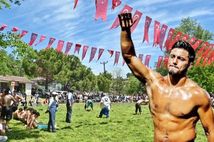 Bursa'da Kabulbaba Yağlı Güreşleri final heyecanı