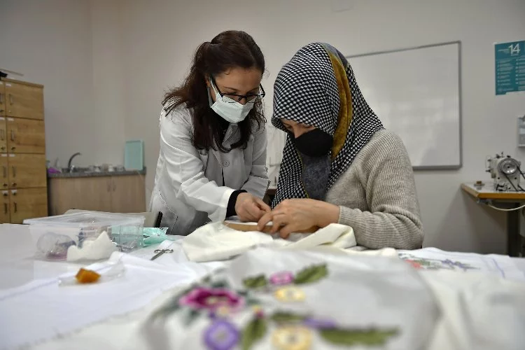 Bursa'da kadınların gözdesi OSMEK’te hayat buldu