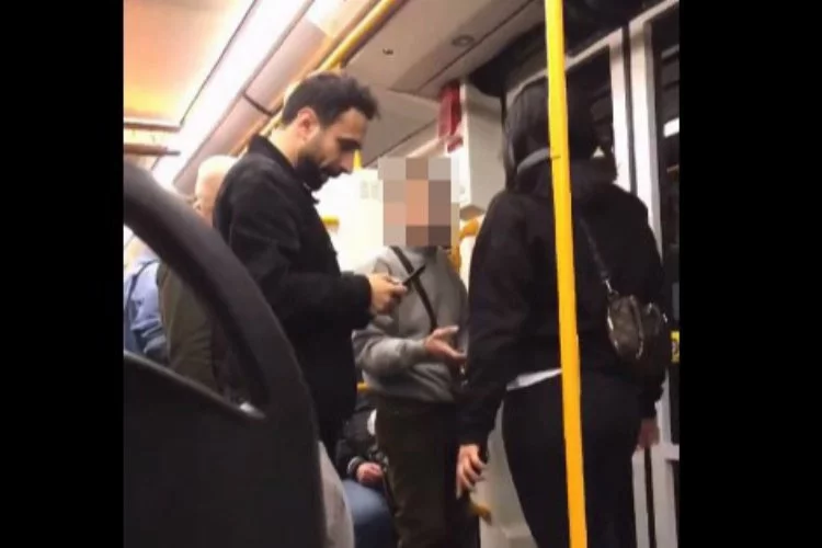Bursa'da metroda iğrenç olay! Genç kadına bakarak mastürbasyon yaptı
