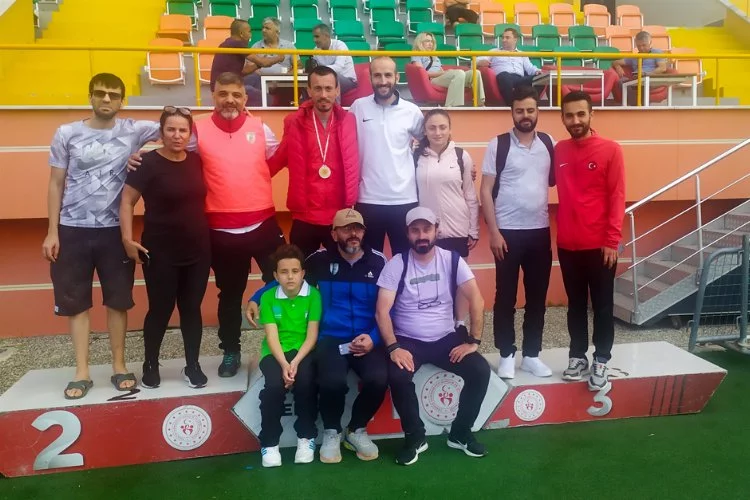 Bursa'da Nilüfer Belediyesi Gesk Şampiyonaya damga vurdu 