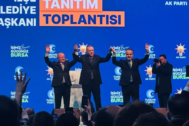 Bursa'da seçim zirvesi! Başkan Aktaş, Erdoğan'a söz verdi...