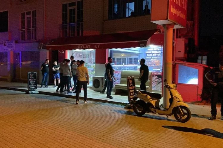 Bursa'da silahlı saldırı: Kasap işletmecisi ağır yaralandı