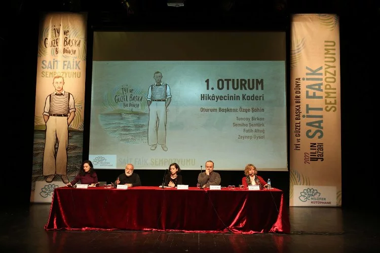 Bursa'da “Yılın Yazarı Sait Faik” etkinlikleri sempozyumla sona erdi