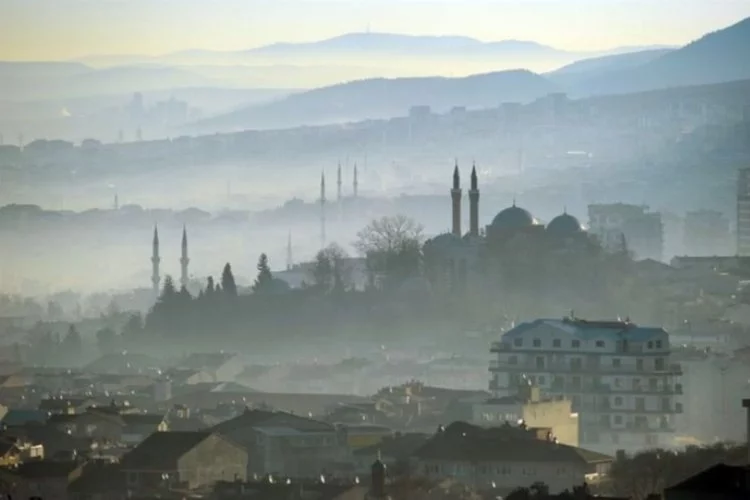 Bursa'dan iki ilçe listede: Türkiye'nin havası en kirli 20 bölgesi belli oldu!