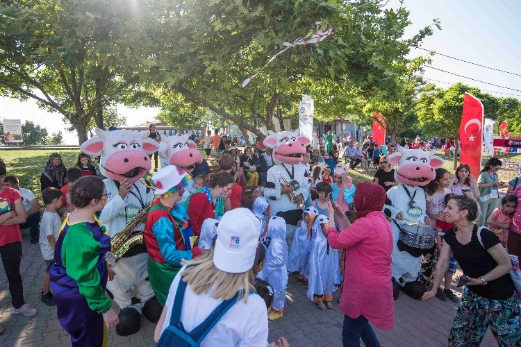 Bursa Karacabey’de Uluslararası Leylek Festivali heyecanı yaşanıyor