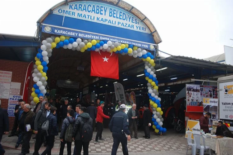 Bursa Karacabey Ömer Matlı Kapalı Pazaryeri ihalesi iptal edildi