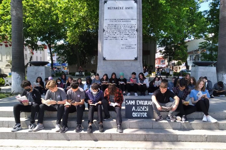 Bursa Mudanya'da 'Birlikte Okuyoruz' etkinliği