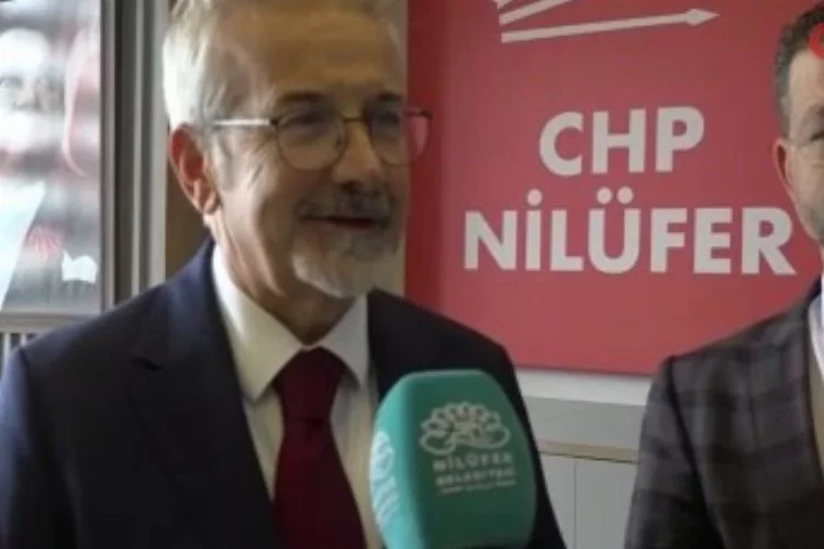 Bursa Nilüfer Belediye Başkanı Erdem, adaylığını açıkladı