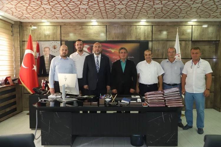 Bursa Orhangazi Belediye Başkan Aydın, Bursa İl Spor Müdürü ile görüştü
