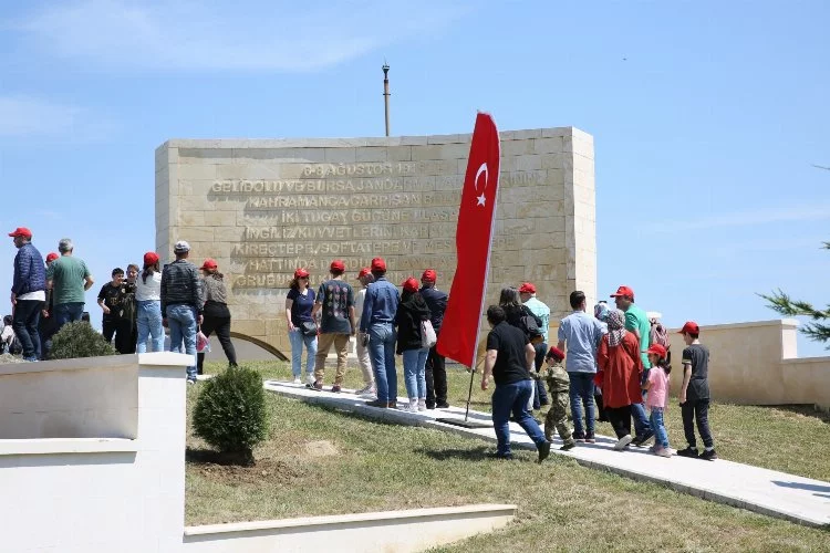 Bursalı Çanakkale şehitleri, Kireçtepe Jandarma Şehitliği'nde anıldı
