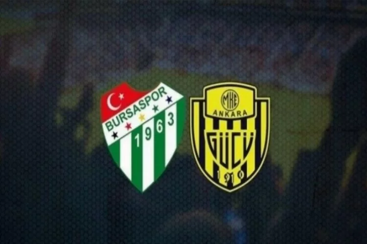Bursaspor- Ankaragücü maçı yayınlanacak!