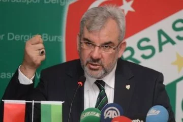 Bursaspor eski başkanı Bölükbaşı halkında suç duyurusu 