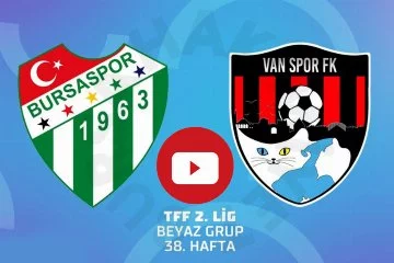 Bursaspor - Vanspor FK maçı hangi kanalda? Bursaspor - Vanspor FK maçı ücretsiz canlı izleme linki...