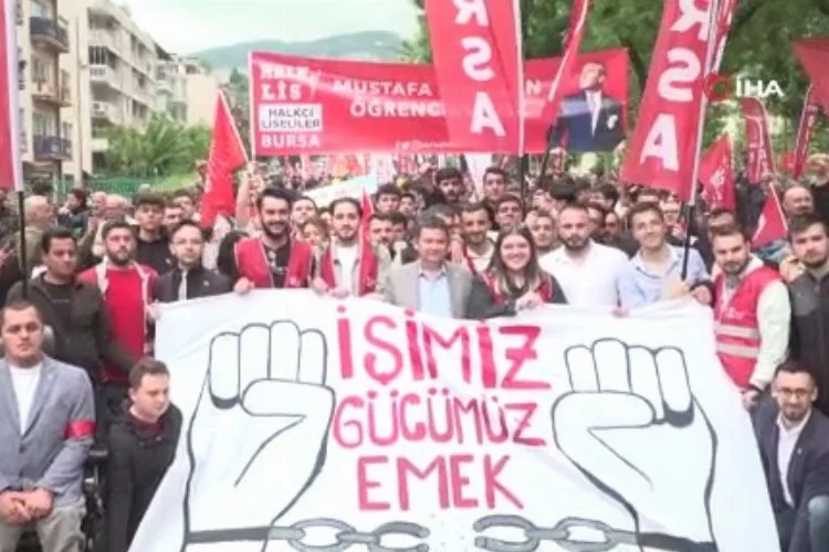 CHP'den Osmangazi'de 1 Mayıs yürüyüşü!