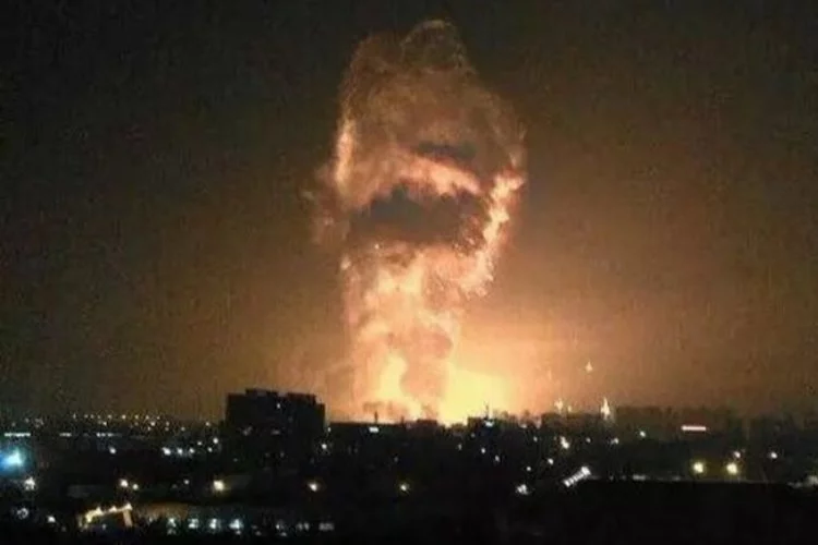 Çin'de bir iş yerinde patlama! Çok sayıda ev ve işyeri çöktü