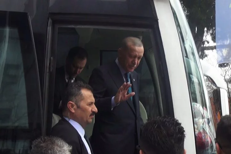 Cumhurbaşkanı Erdoğan Bursa’da 