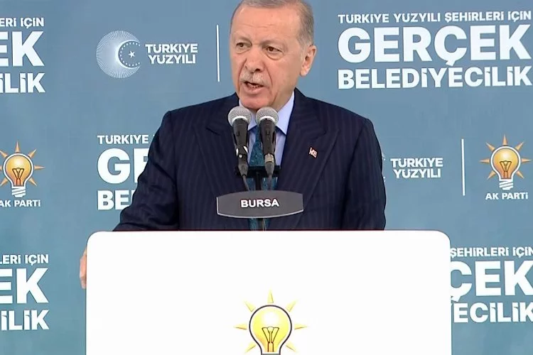 Cumhurbaşkanı Erdoğan'dan Bursa'da emekli maaşlarına düzenleme mesajı: Masaya yatıracağız