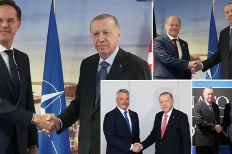 Cumhurbaşkanı Erdoğan'dan diplomasi trafiği