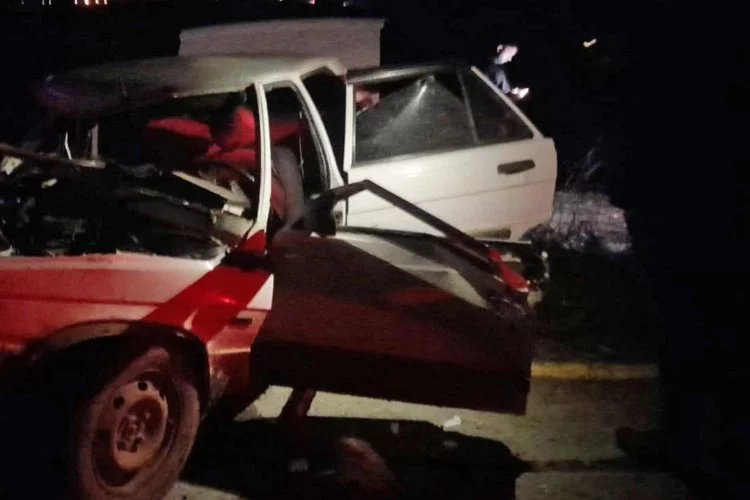 Edirne'de otomobille traktör çarpıştı: 1 ölü, 1 yaralı