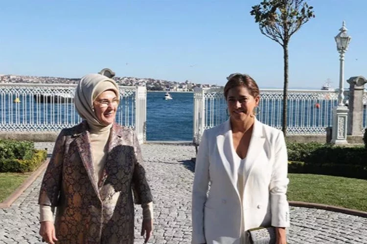 Emine Erdoğan, María Juliana Ruiz'le görüştü