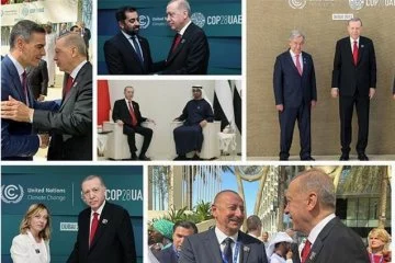 Erdoğan'dan Dünya İklim Eylemi Zirvesi’nde baş döndüren diplomasi trafiği