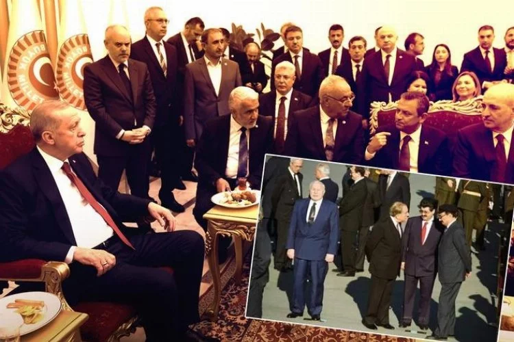 Erdoğan, Erbakan'ı davet etmemişti! Meclis'teki çay buluşmasına YRP'den fotoğraflı gönderme