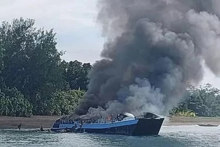 Filipinler'de feribotta yangın! Çok sayıda ölü ve yaralı...
