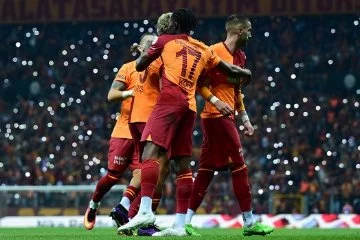 Galatasaray Süper Lig'e ağırlığını koydu