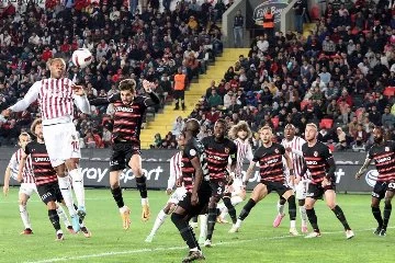 Gaziantep FK ile Hatayspor puanları paylaştı