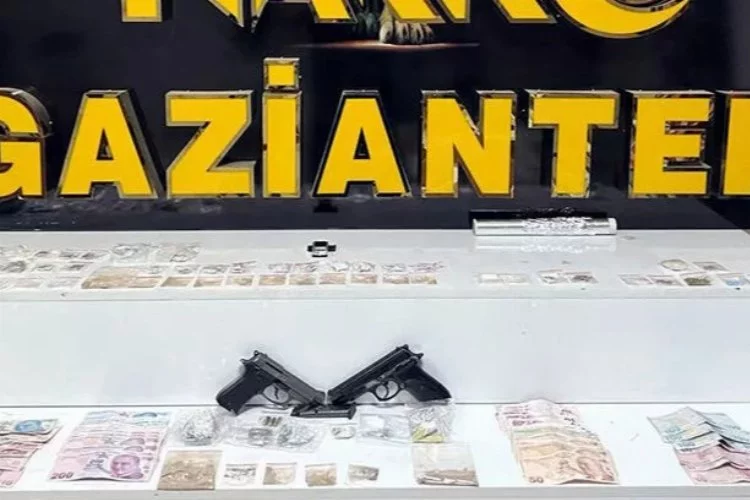 Gaziantep'teki uyuşturucu operasyonunda 12 tutuklama
