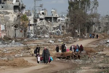 Gazze’de can kaybı 34 bin 97 oldu