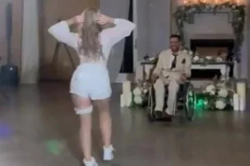 Gelinin düğün dansı sosyal medyada viral oldu