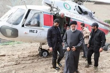 İran Cumhurbaşkanı Reisi'nin helikopteri acil iniş yaptı