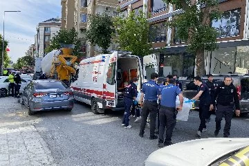 İstanbul'da beton mikserinin çarptığı kadın öldü