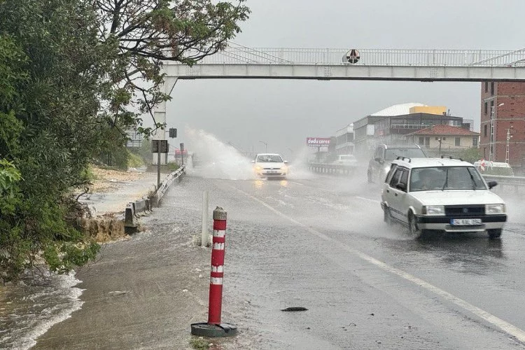 İstanbul'da kuvvetli yağış etkili