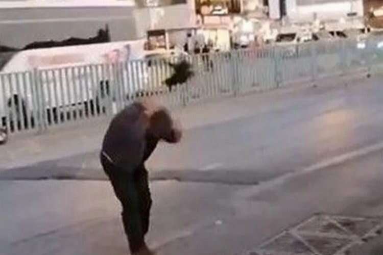 Kadıköy'de karga saldırısı