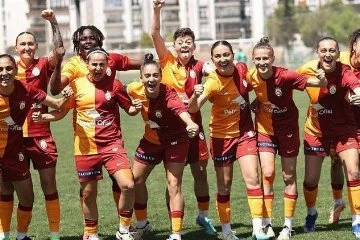 Kadın Futbol Süper Ligi'nde şampiyon Galatasaray!